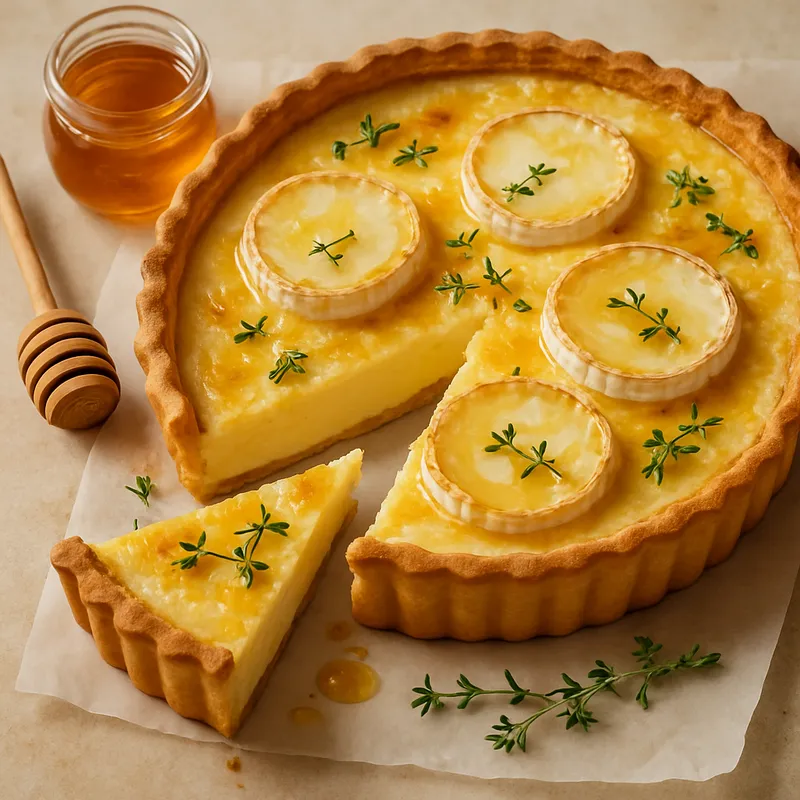 Käse-Honig-Tarte