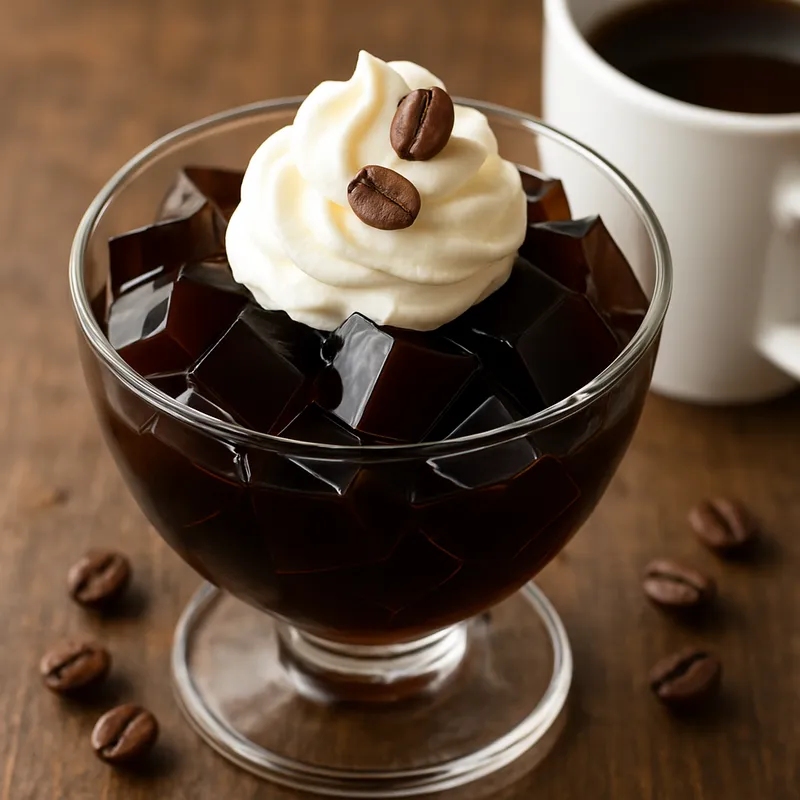 Kaffee-Gelee