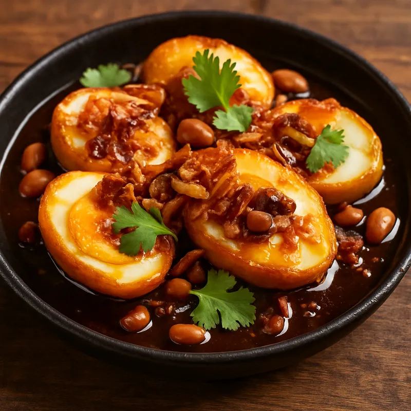 Kai Luk Koei (Schwiegersohn-Eier mit Tamarinde)