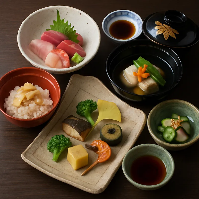 Kaiseki Ryori (Traditionelles japanisches Menü)