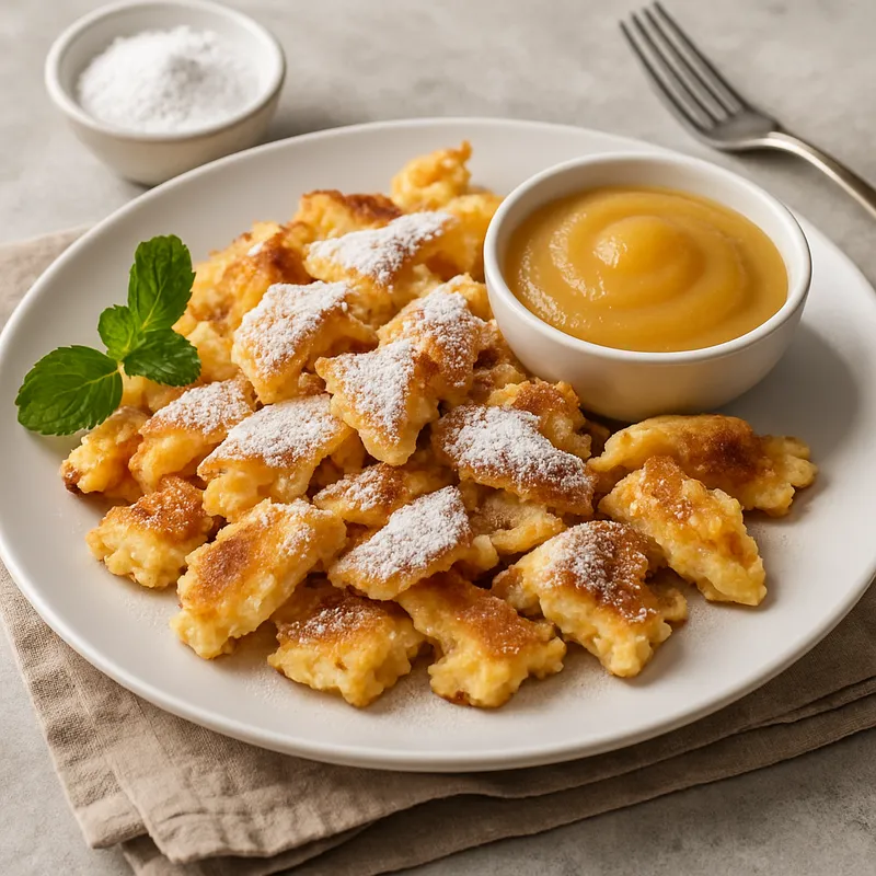 Kaiserschmarrn auf Italienisch (Österreichischer Kaiserschmarrn auf Italienisch)
