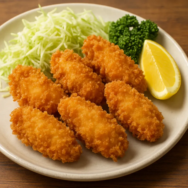 Kaki Fry (Frittierte Austern)