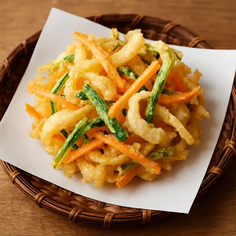 Kakiage (Gemischte Gemüse-Tempura)
