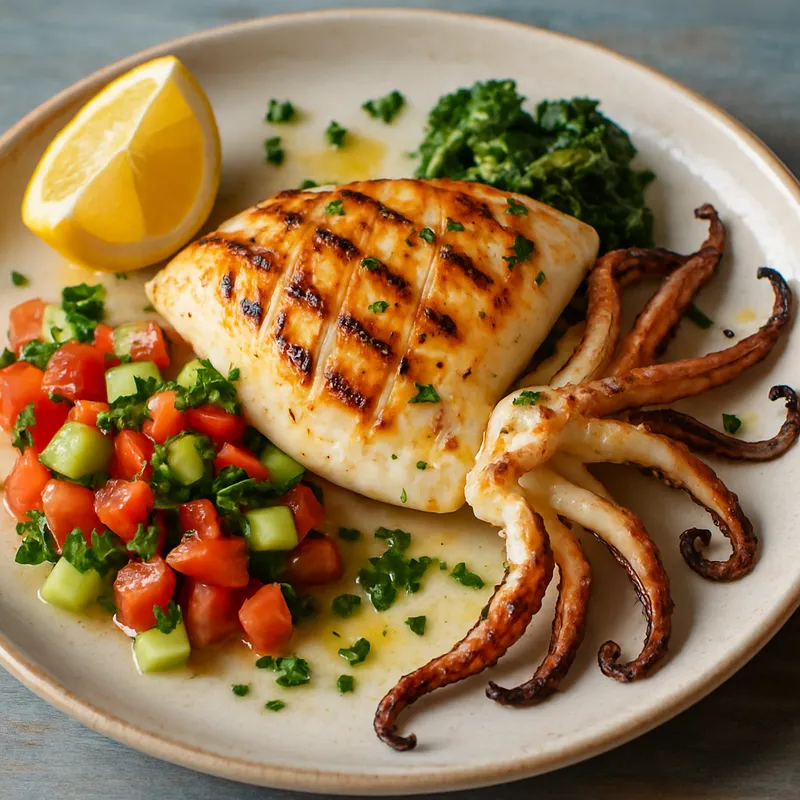 Kalamar Izgara (Gegrillter Tintenfisch)