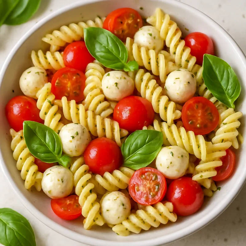 Kalte Pasta Caprese
