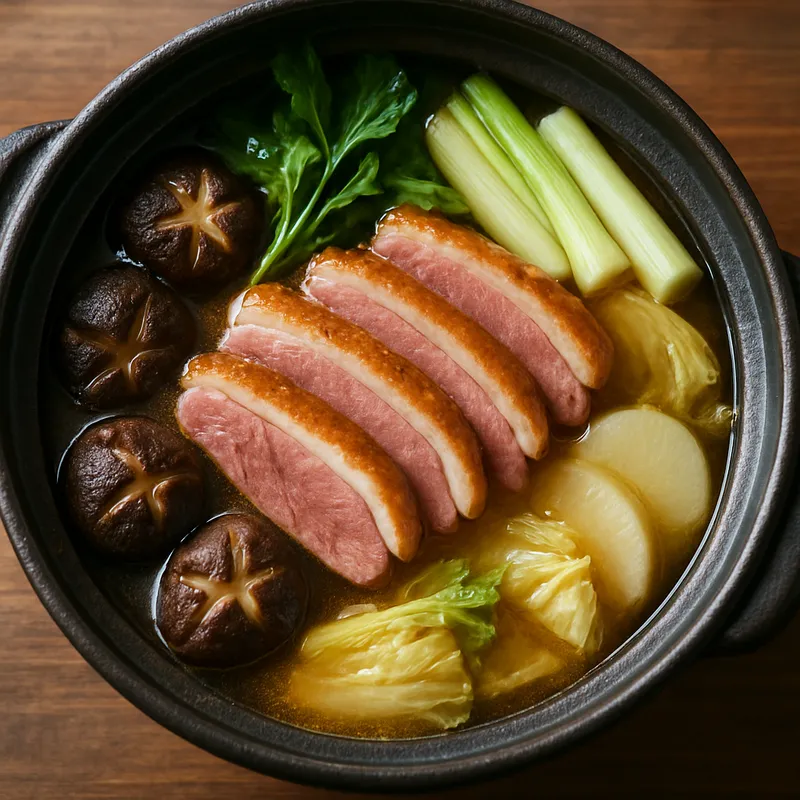Kamo Nabe (Enten-Eintopf)