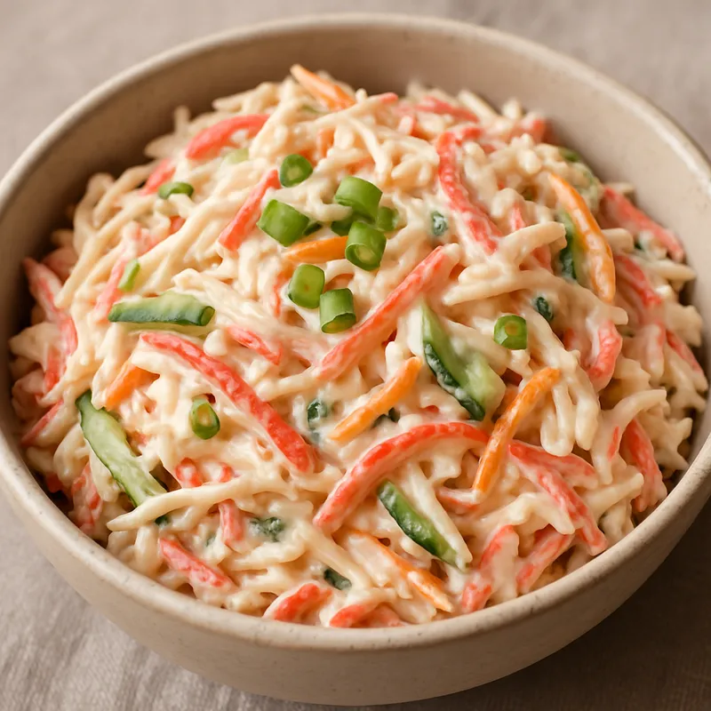 Kani Salat (Krabbenstäbchen Salat)
