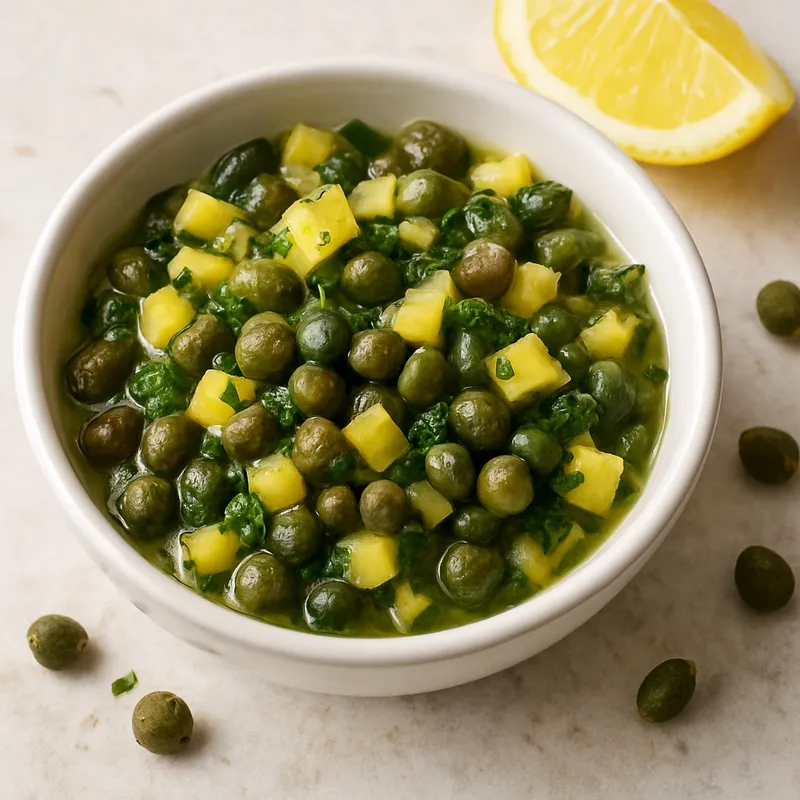 Kapern-Zitronen-Relish