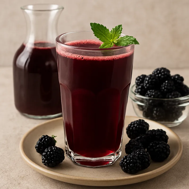 Karadut Şerbeti (Schwarze Maulbeere Şerbet)