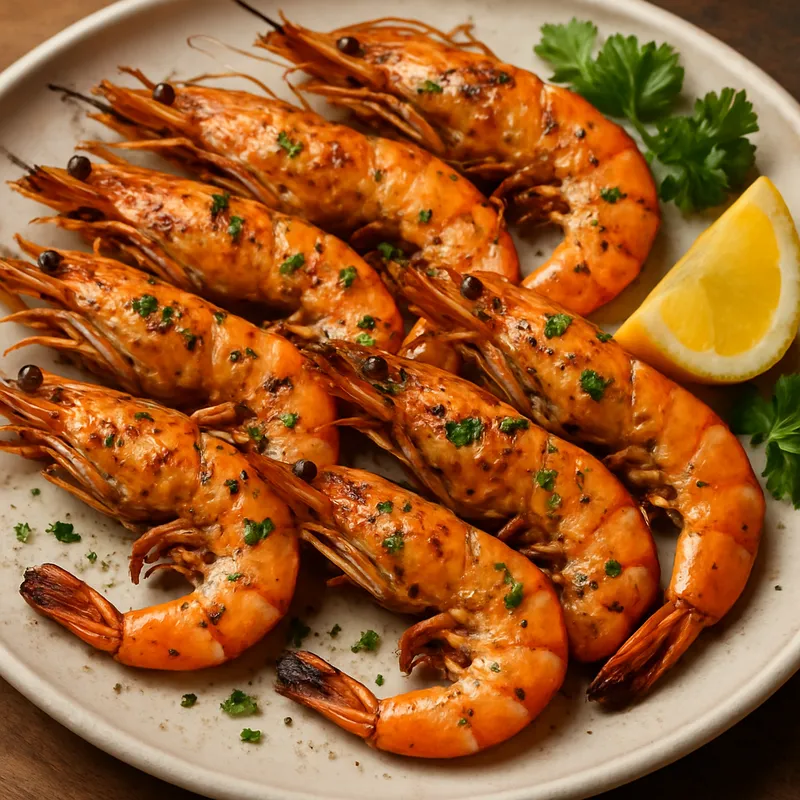 Karides Izgara (Gegrillte Garnelen)
