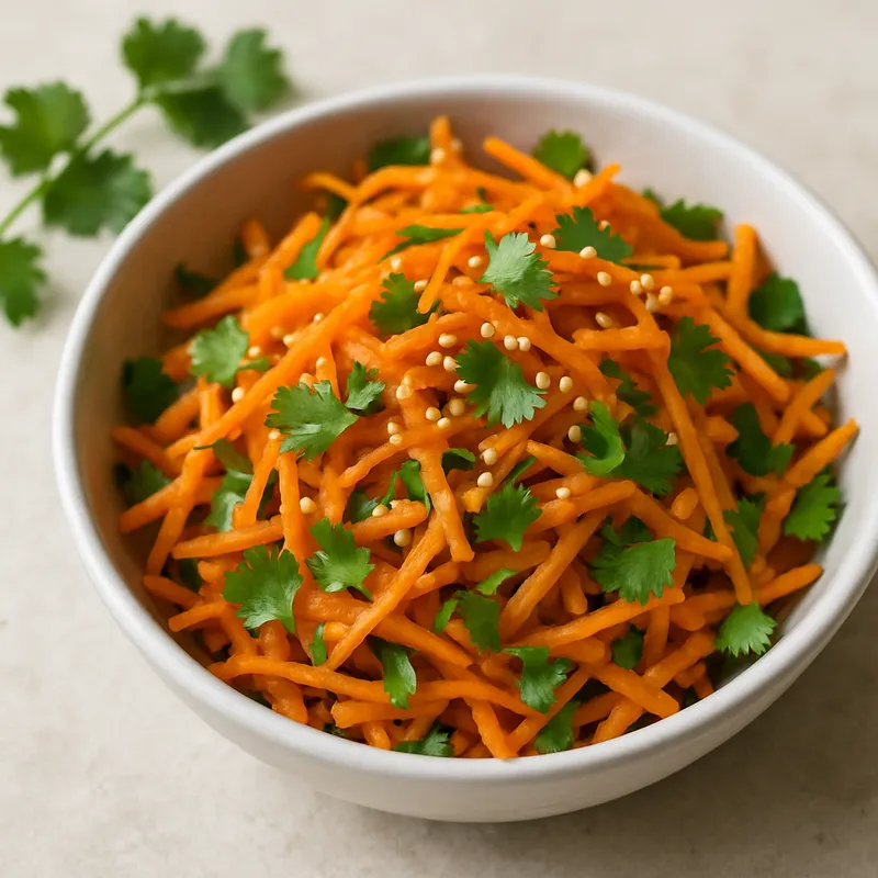 Karotten-Koriander-Salat