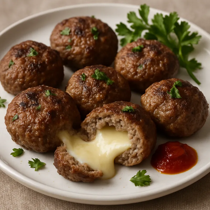 Kasarli Köfte (Käsegefüllte Fleischbällchen)