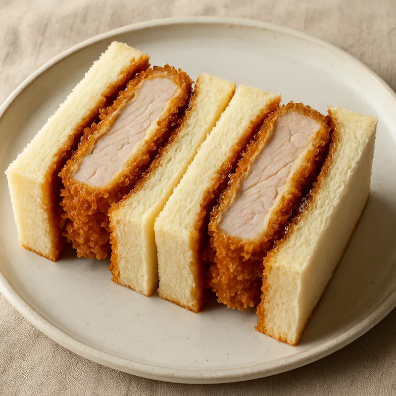 Katsu Sando (Schweineschnitzel-Sandwich)