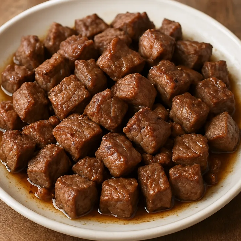 Kavurma (Gebratene Fleischwürfel)