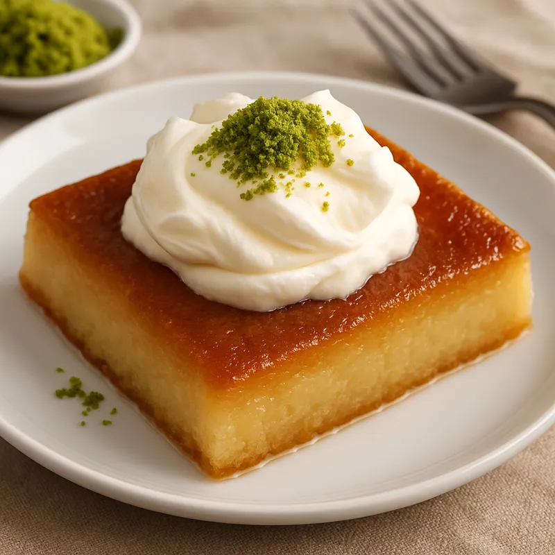 Kaymak Tatlısı (Dessert mit Kaymak)
