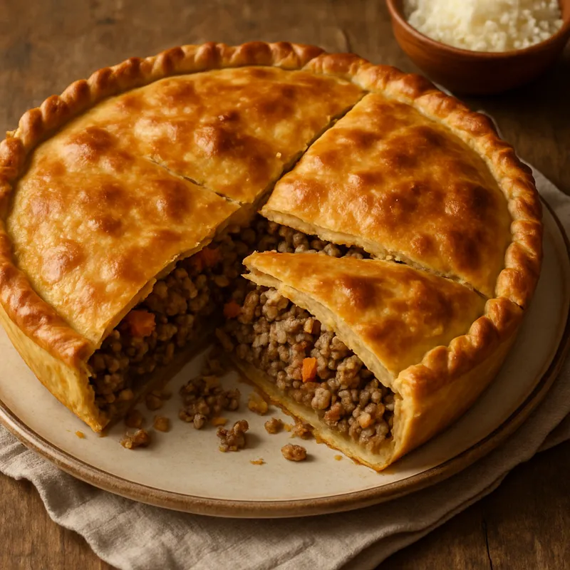 Kefalonia Kreatopita (Fleischpastete)