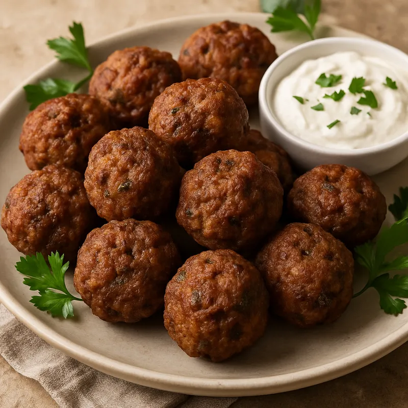 Keftedes (Gebratene Hackfleischbällchen)