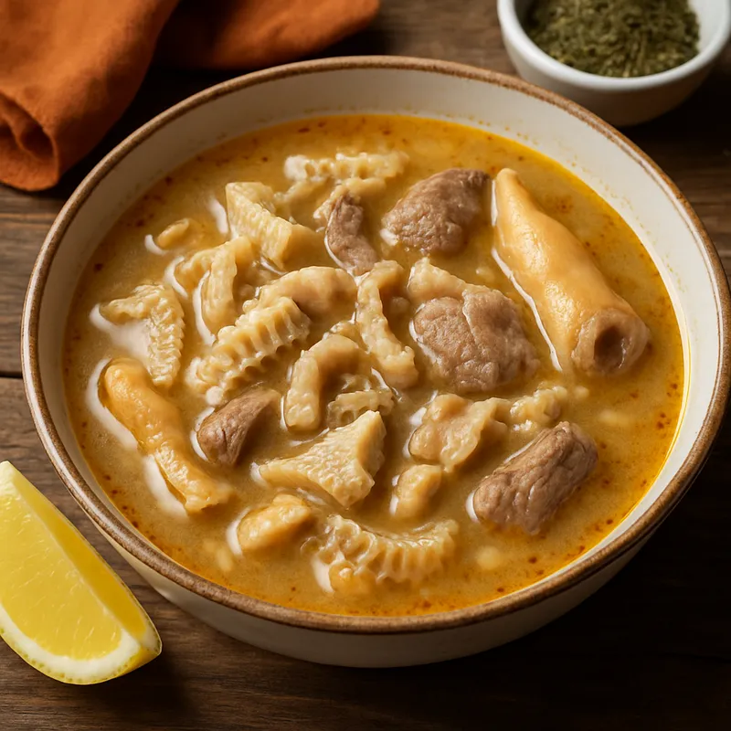 Kelle Paca Çorbası (Kopf- und Klauensuppe)
