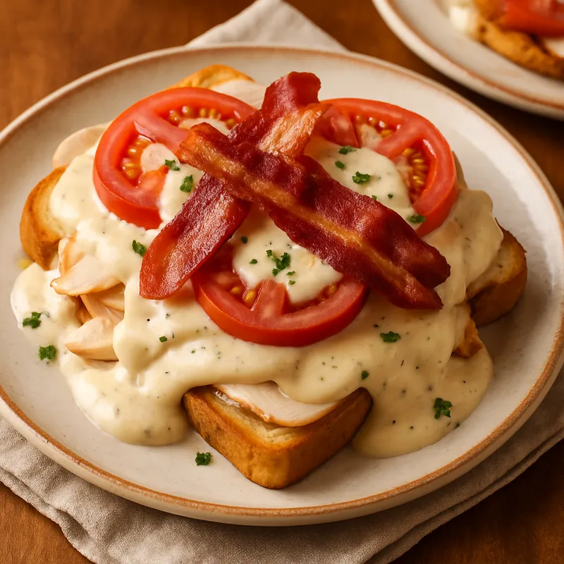 Kentucky Hot Brown Sandwich