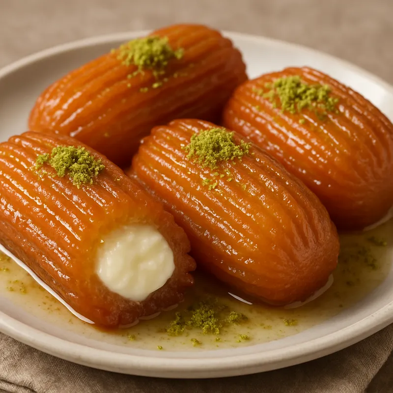 Kerhane Tatlısı (Cremegefülltes Sirupgebäck)