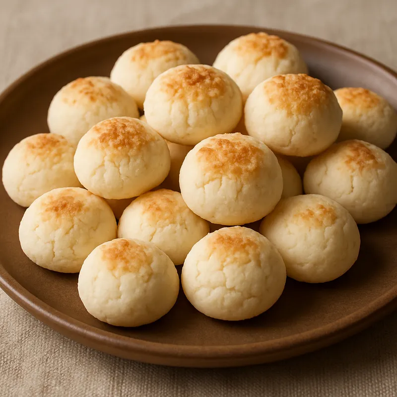 Khanom Ping (Gebackene thailändische Reismehlkekse)