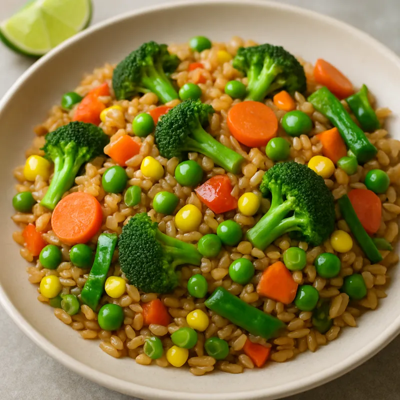 Khao Pad Pak (Gebratener Gemüsereis)
