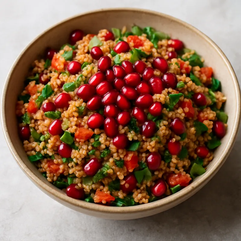 Kisir Bulgursalat mit Granatapfel