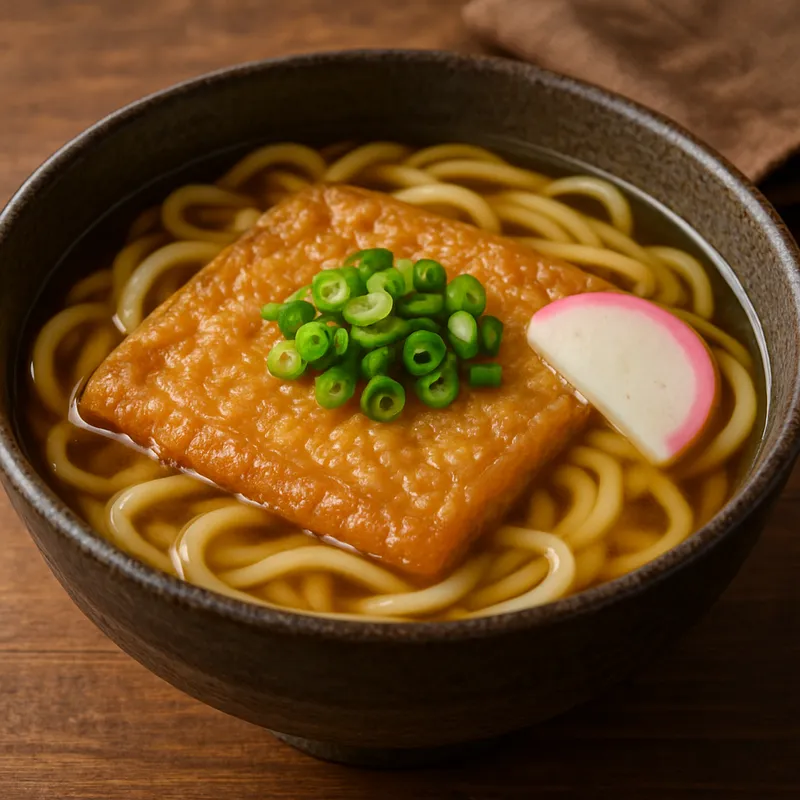 Kitsune Udon (Osaka-Stil)