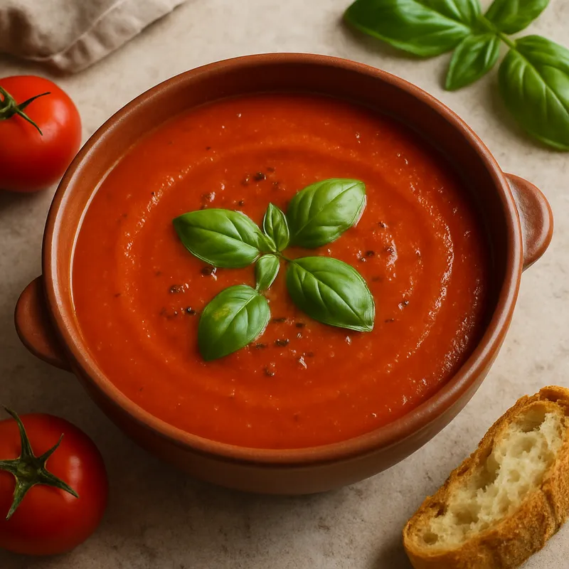 Klassische Tomatensuppe
