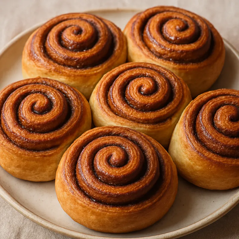 Klassische Zimtschnecken
