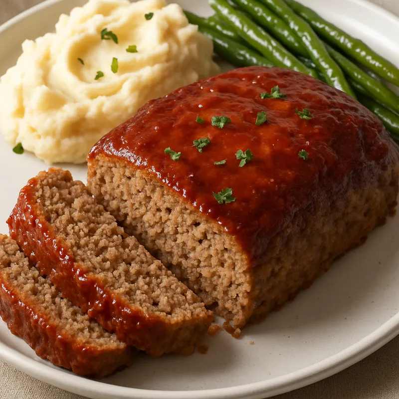 Klassischer amerikanischer Hackbraten