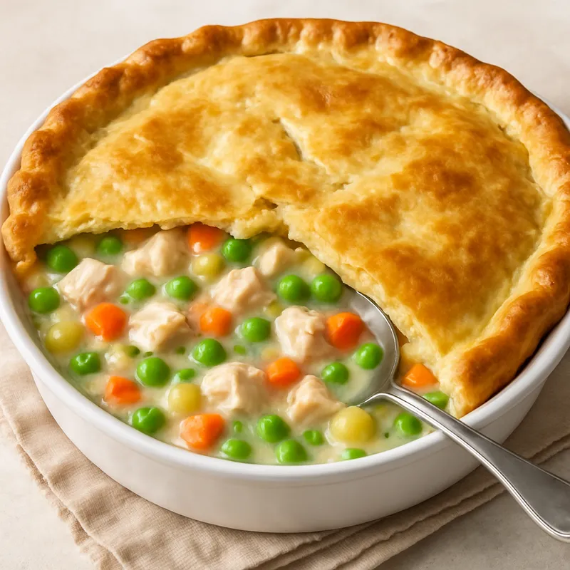 Klassischer Chicken Pot Pie