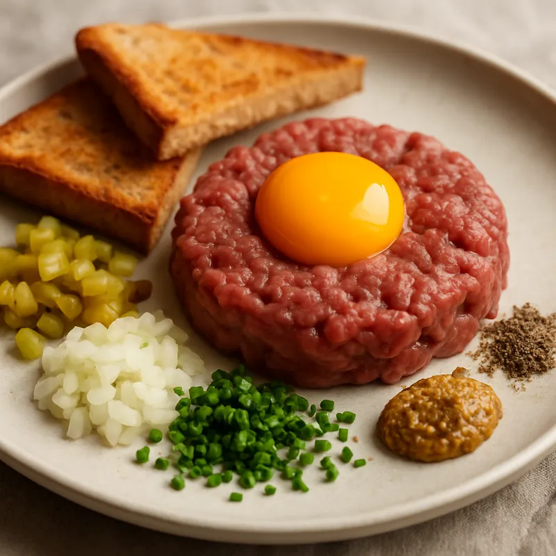 Klassisches Beef Tartare