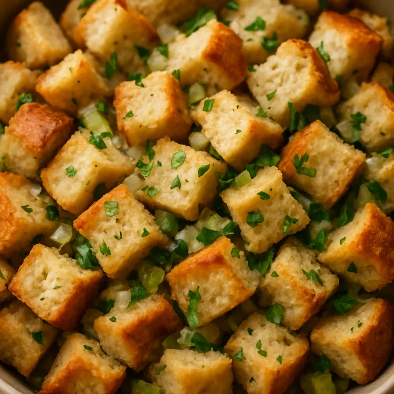 Klassisches Stuffing-Brot