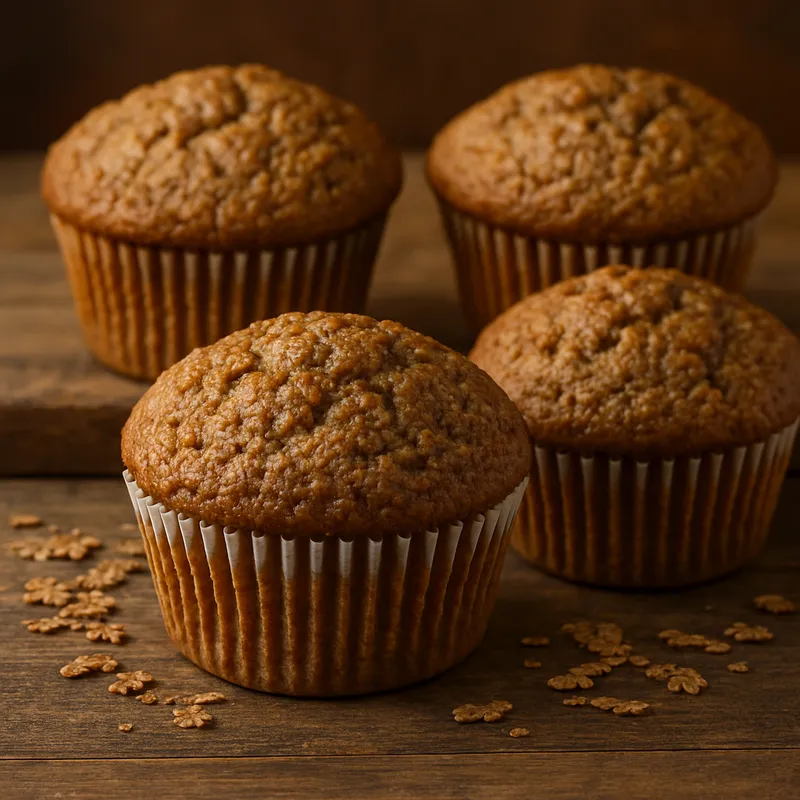 Kleie-Muffins