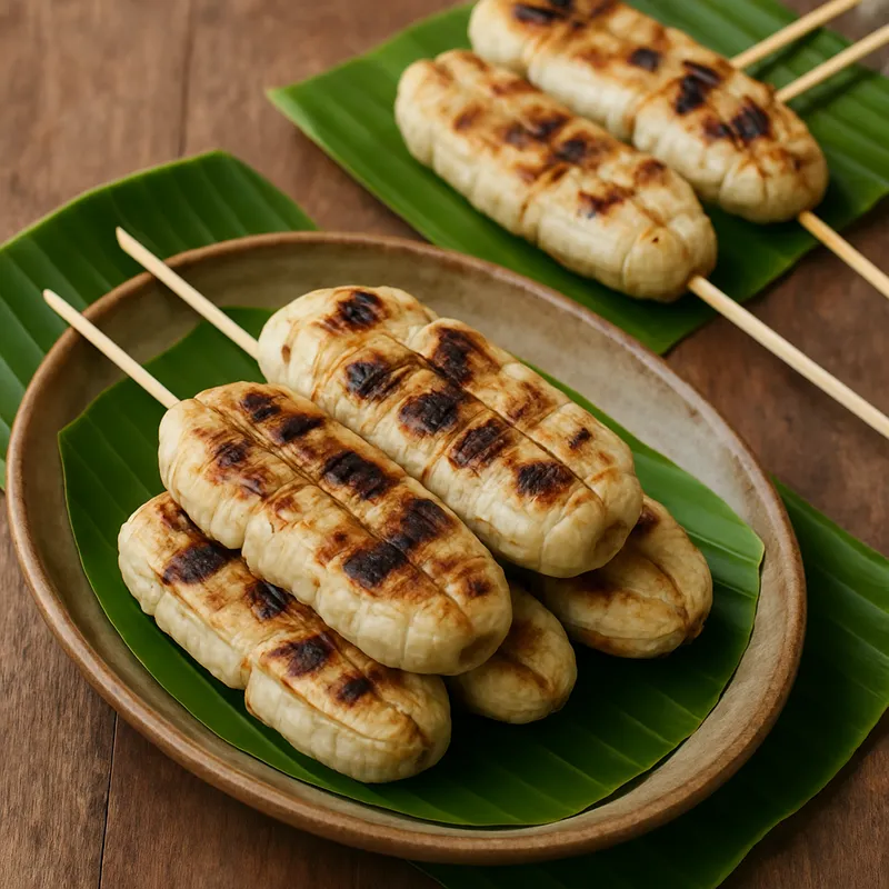Kluay Ping (Gegrillte Banane)
