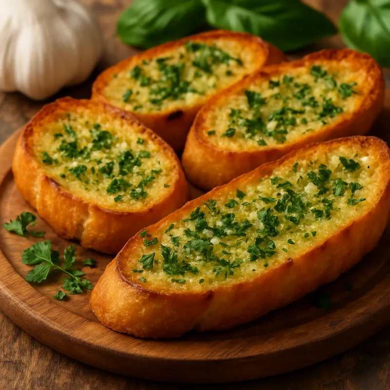 Knoblauchbrot nach italienischer Art