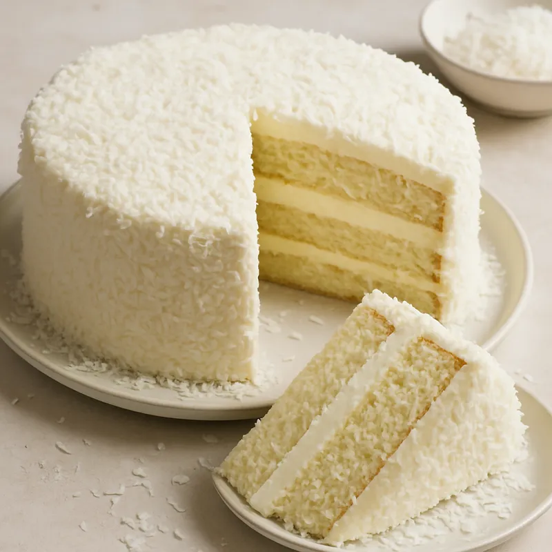 Kokos-Cremetorte