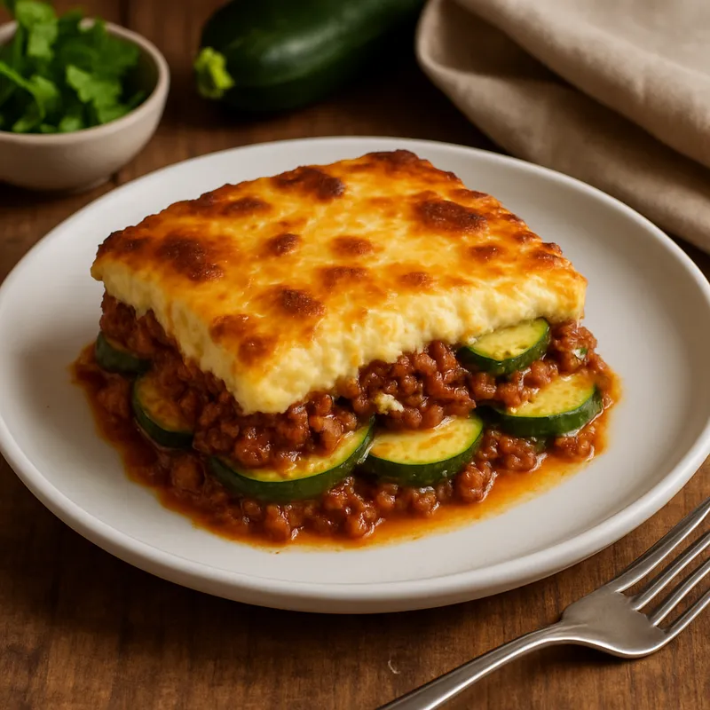 Kolokithakia Moussaka (Zucchini-Moussaka)