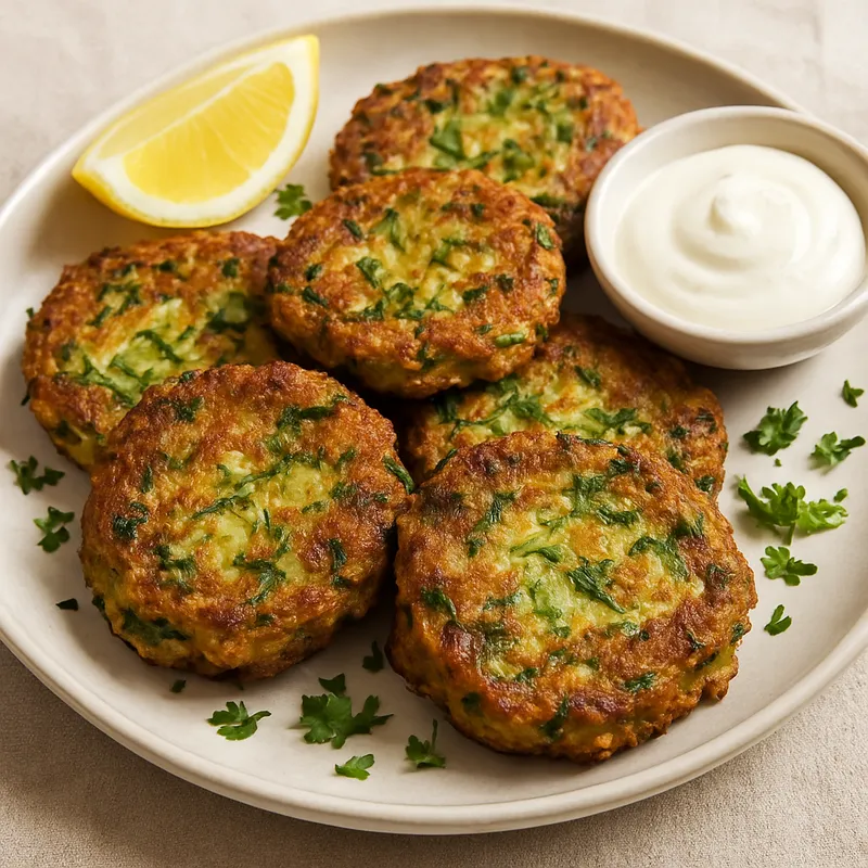 Kolokithokeftedes (Zucchini-Küchlein)