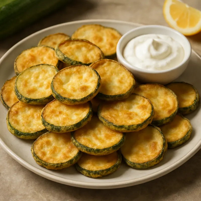 Kolokythakia Tiganita (Gebratene Zucchini)