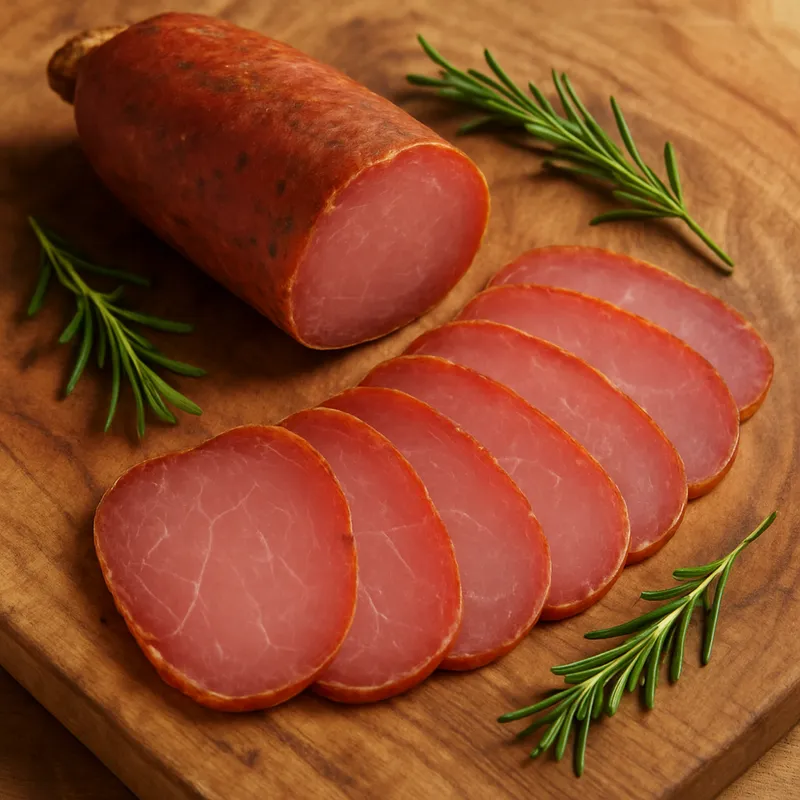 Korfu Noumboulo (Gepökeltes Schweinefilet)