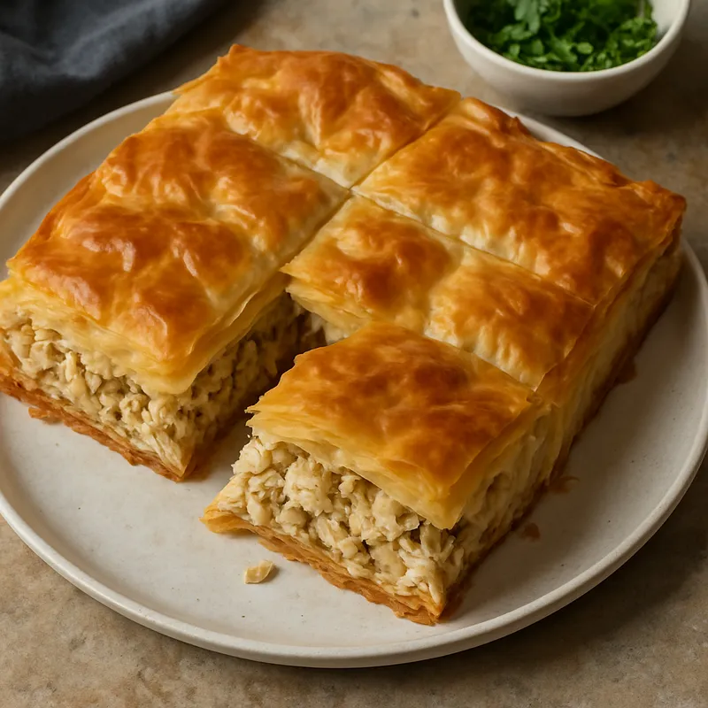 Kotopita (Griechische Hühnchenpastete)