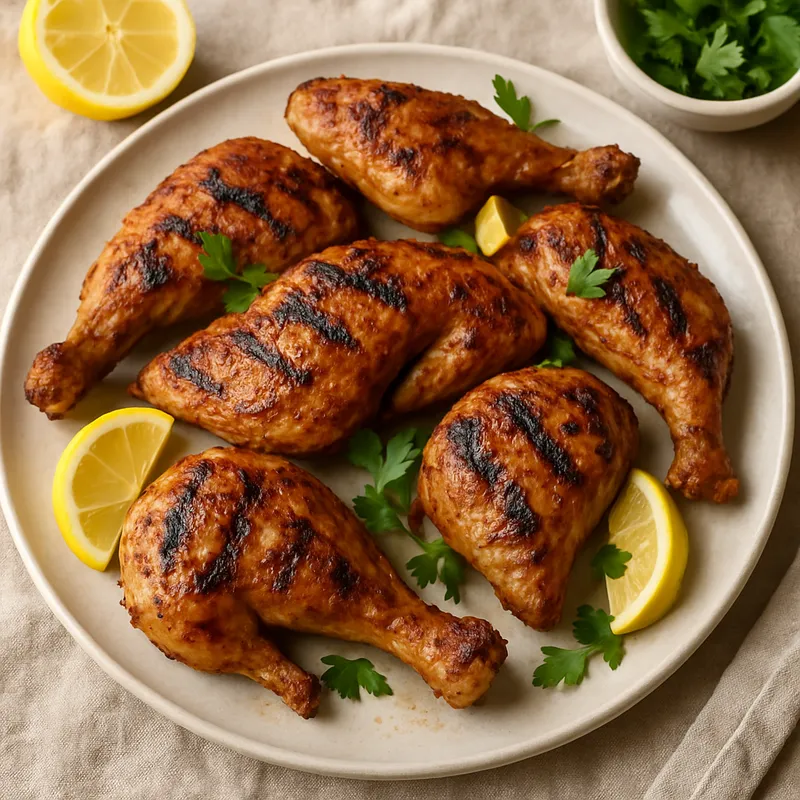Kotopoulo Scharas (Gegrilltes Hähnchen)