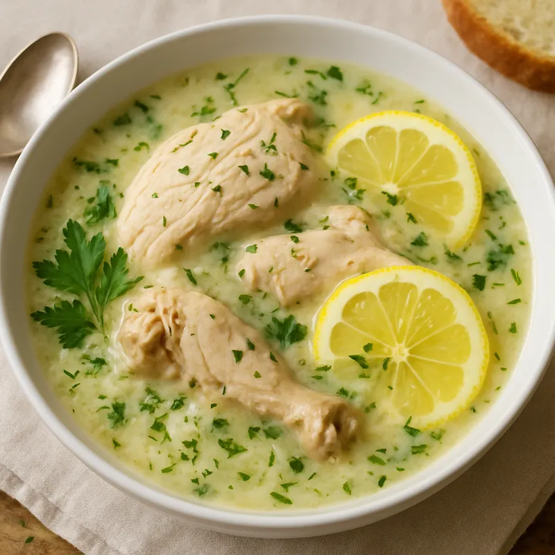 Kotosoupa (Griechische Hühnersuppe)