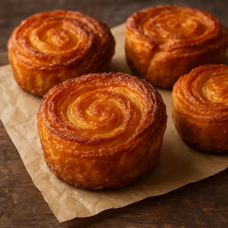 Kouign-amann (Bretonisches Buttergebäck)