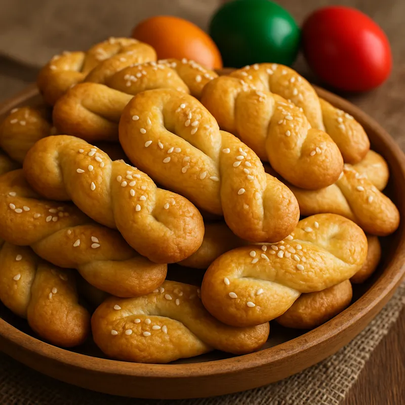 Koulourakia Paschalina (Osterkekse)