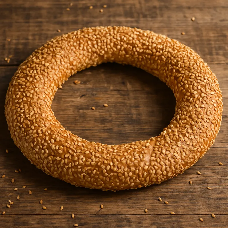 Koulouri Thessalonikis (Sesamring-Brot)