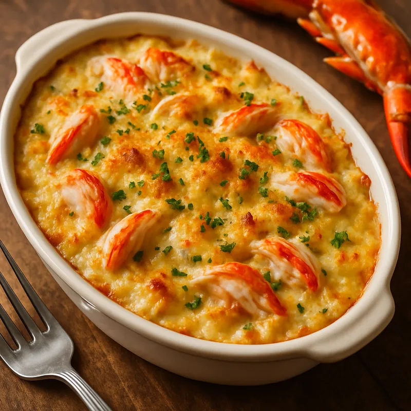 Krabben-Gratin