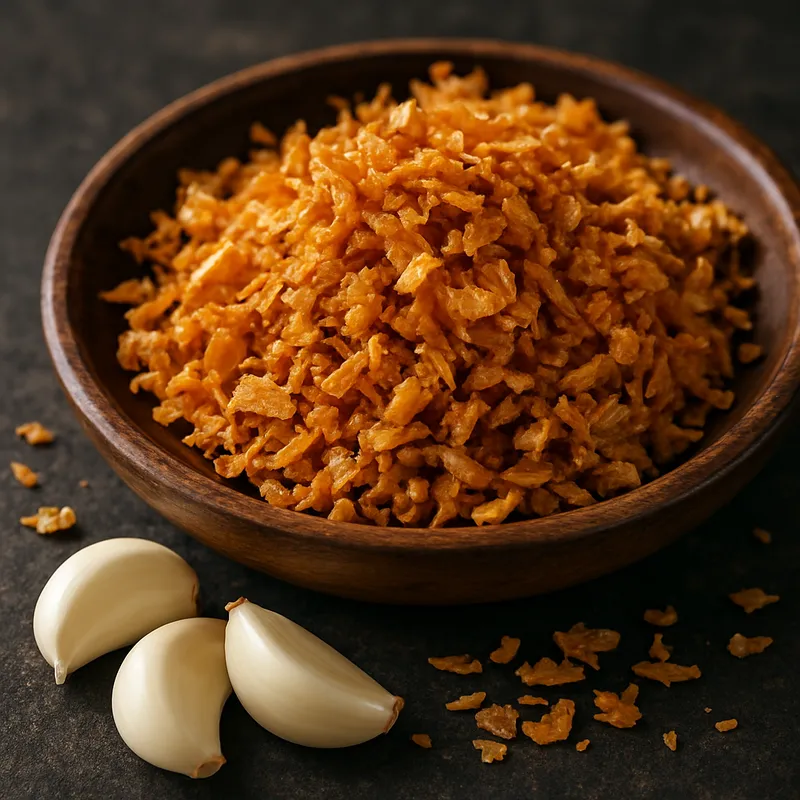 Kratiem Jeow (Frittierter knuspriger Knoblauch)